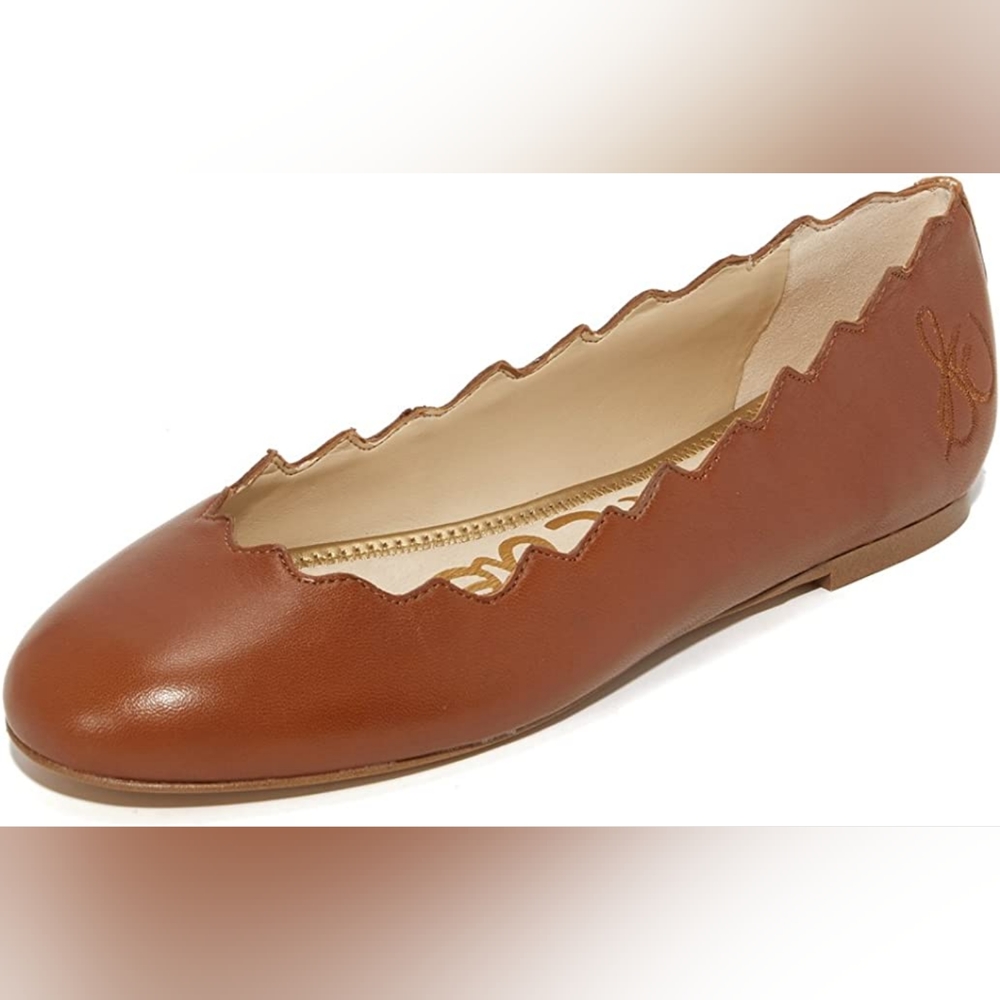BNIB Womens Sam Edelman Francis Saddle Leather Flats 9.5M